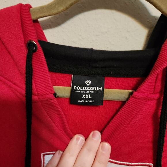 Nebraska Huskers Red‎ Hooded Sweatshirt Size XXL - Picture 7 of 10